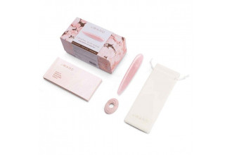 Массажер Le Wand Crystal Slim Wand из розового кварца