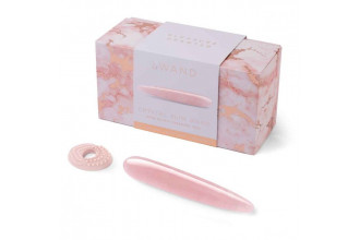 Массажер Le Wand Crystal Slim Wand из розового кварца