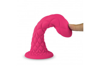 Розовый фаллоимитатор SILEXD Dreamy 7 - 18,5 см.