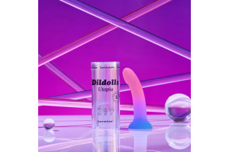 Фаллоимитатор из жидкого силикона Dildolls Utopia S - 15,3 см.