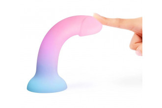 Фаллоимитатор из жидкого силикона Dildolls Utopia S - 15,3 см.