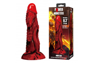 Силиконовый фантазийный фаллоимитатор Minotaur - 21 см.