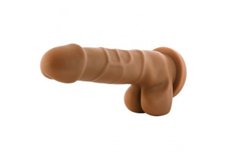 Фаллоимитатор-мулат Realistic Cock Basic 7 - 19,7 см.