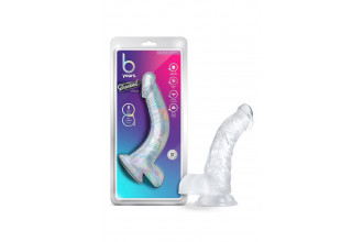Прозрачный фаллоимитатор Luster - 21,5 см.