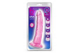 Розовый фаллоимитатор Lust N’ Thrust - 20,5 см.