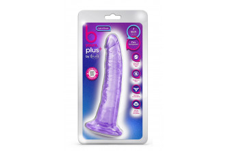 Фиолетовый фаллоимитатор Lust N’ Thrust - 19 см.
