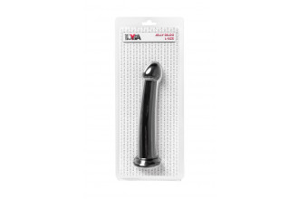 Черный нереалистичный фаллоимитатор Jelly Dildo L - 20 см.
