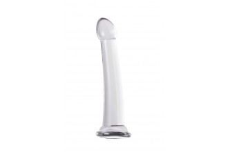 Прозрачный нереалистичный фаллоимитатор Jelly Dildo XL - 22 см.