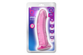 Розовый фаллоимитатор Roar N’ Ride - 20,3 см.