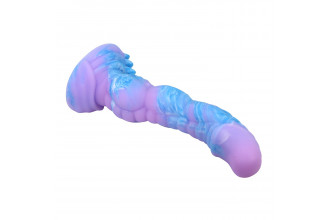 Силиконовый фантазийный фаллоимитатор Alien - 20,5 см.