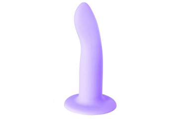 Сиреневый нереалистичный дилдо Emotional - 13 см.