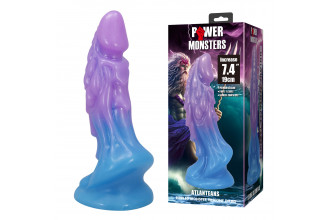 Силиконовый фантазийный фаллоимитатор Atlantis - 19 см.