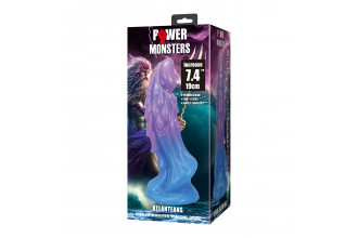 Силиконовый фантазийный фаллоимитатор Atlantis - 19 см.