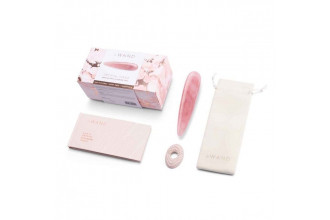 Массажер Le Wand Crystal Wand из розового кварца