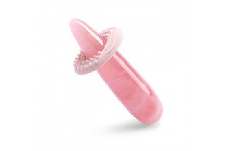 Массажер Le Wand Crystal Wand из розового кварца