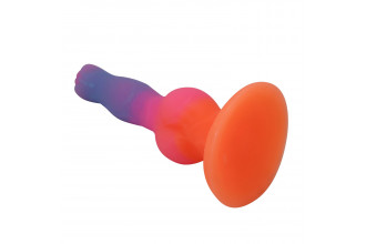 Силиконовый фантазийный фаллоимитатор Hercules - 21,5 см.