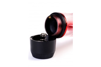 Классический вибратор TOYFA Trio Vibe красного цвета - 18 см.