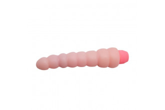 Гнущийся вибратор с хребтом Flexi Vibe Sensual Spin - 19 см.