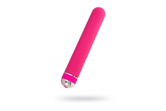 Розовый нереалистичный вибратор Mastick - 18 см.