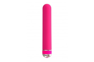 Розовый нереалистичный вибратор Mastick - 18 см.