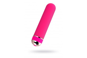 Розовый нереалистичный мини-вибратор Mastick Mini - 13 см.