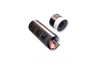 Черный вибратор Waname D-Splash Waterfall - 21,3 см.