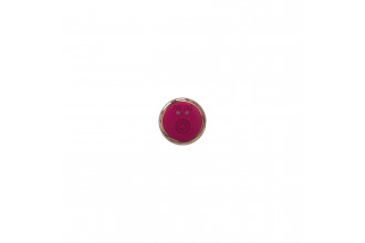 Розовый мини-вибратор Mini Vibrator с пультом ДУ - 12,5 см.