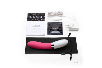 Розовый перезаряжаемый вибратор Liv 2 Cerise - 17,4 см.