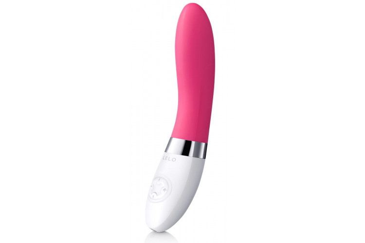 Розовый перезаряжаемый вибратор Liv 2 Cerise - 17,4 см.