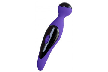 Фиолетовый вибростимулятор COSMY - 18,3 см.