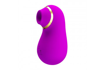 Лиловый вакуумный стимулятор клитора Emily