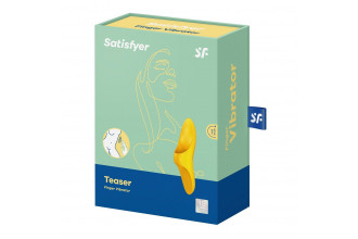 Желтый вибратор на палец Teaser Желтый вибратор на палец Teaser