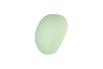 Салатовый вакуум-волновой стимулятор клитора Satisfyer Pearl Diver