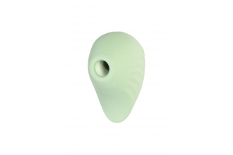 Салатовый вакуум-волновой стимулятор клитора Satisfyer Pearl Diver