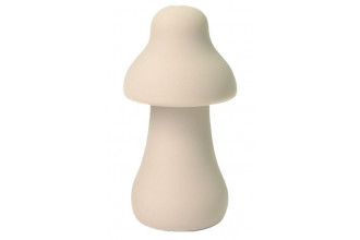 Молочный перезаряжаемый клиторальный стимулятор-грибочек Protruding Mushroom