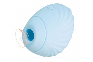 Голубой вакуум-волновой стимулятор клитора Scall