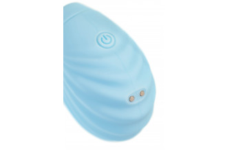 Голубой вакуум-волновой стимулятор клитора Scall