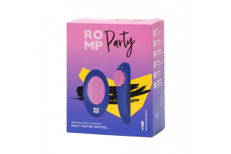 Синий вибратор в трусики с пультом ДУ Party