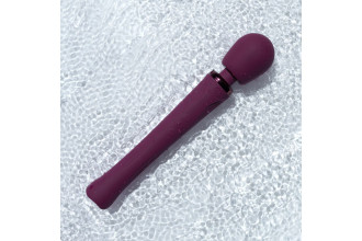 Фиолетовый wand-вибратор Selove Vela