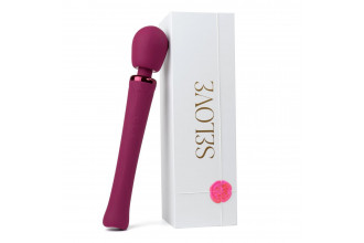 Фиолетовый wand-вибратор Selove Vela
