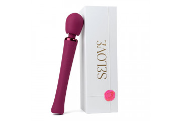 Фиолетовый wand-вибратор Selove Vela