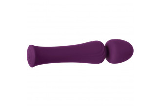 Фиолетовый жезловый вибромассажер My Secret Wand - 17 см.