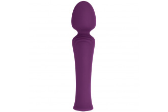 Фиолетовый жезловый вибромассажер My Secret Wand - 17 см.