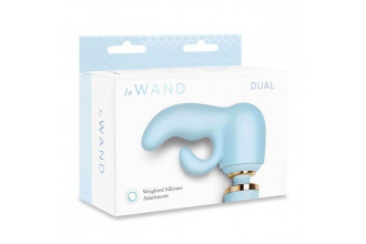 Голубая насадка Dual для вибратора Le Wand
