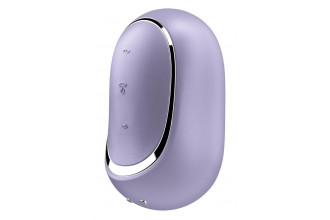 Сиреневый вакуумный вибростимулятор клитора Satisfyer Pro To Go 2