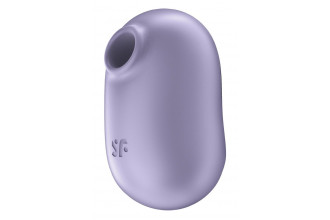Сиреневый вакуумный вибростимулятор клитора Satisfyer Pro To Go 2