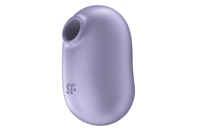 Сиреневый вакуумный вибростимулятор клитора Satisfyer Pro To Go 2