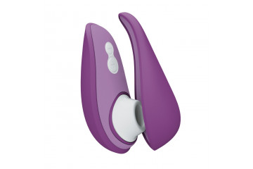 Фиолетовый бесконтактный клиторальный стимулятор Womanizer Liberty 2