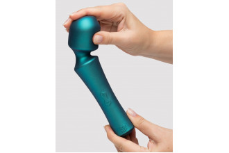Зеленый wand-вибратор Romp Presto - 20 см.
