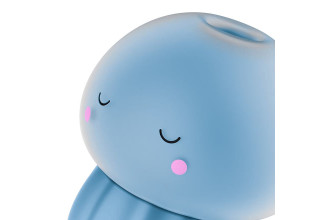 Голубой вакуумный стимулятор клитора в форме медузы Satisfyer Jelly-cious Голубой вакуумный стимулятор клитора в форме медузы Satisfyer Jelly-cious